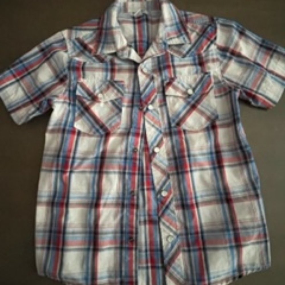 Old Navy Boys Button Down Shirt - Size Small